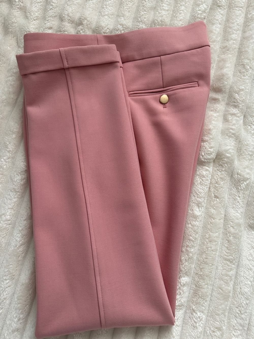 LOFT Pink Ankle Pants - Picture 10 of 10